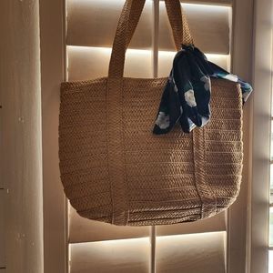 Draper James Straw bag EUC